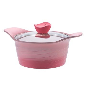 鍋寶 不沾湯鍋 含蓋  20cm  薔薇漸層  1組