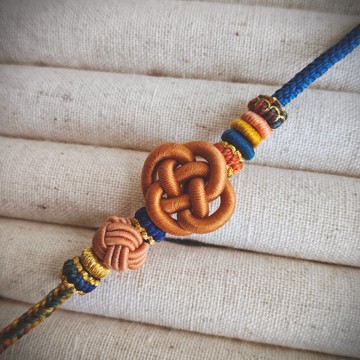 編織結藝手繩 / 紐扣結