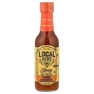 Local Hive, 蜂蜜辣醬，中辣，芒果哈瓦那辣椒，6 盎司（172 克）