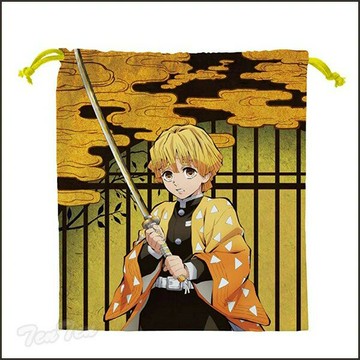 期間限定 鬼滅之刃 束口袋 我妻善逸  | 鬼滅之刃  我妻善逸 周邊 束口袋 袋子 鬼殺隊 | 日本必買 | 日本樂天熱銷