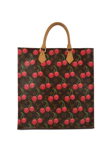 Louis Vuitton Pre-Owned - x Takashi Murakami 2005 Sac Plat tote bag - women - PVC - One Size - Brown