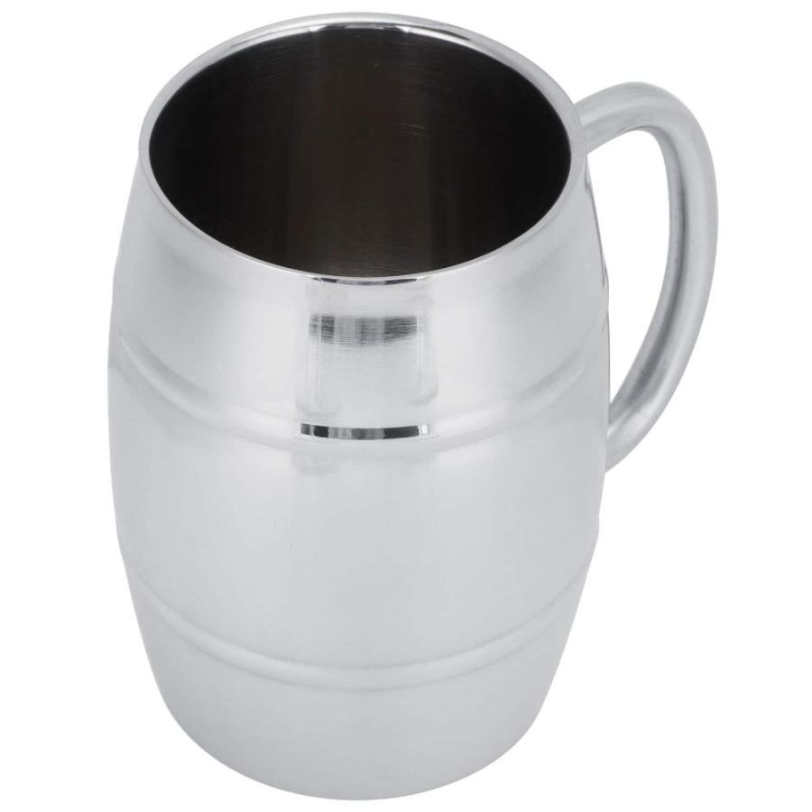 470ml 304 Double Layer Stainless Steel Beer Mug Outdoor Camping Tea Coffee