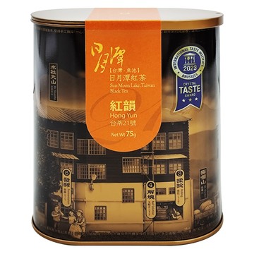 魚池鄉農會 典藏茶葉 紅韻 台灣紅茶  75g  1罐  1罐