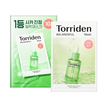Torriden 積雪草舒緩面膜 10片