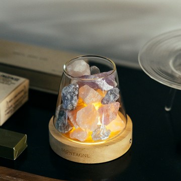 ⚡快速出貨⚡【Montagne｜免運】守護。珍愛｜紫水晶 × 粉水晶 x 藍水晶｜水晶擴香組