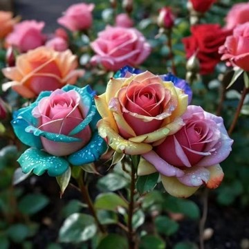 🌹新品【香水玫瑰花種子大全】🌹 濃香型 玫瑰花種子 新手四季易種 四季開花 庭院陽臺 花卉盆栽耐寒 四季種植
