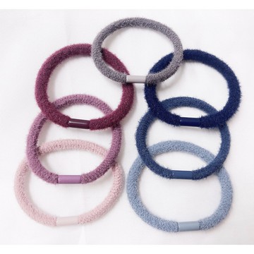 🌟台灣現貨🌟 韓版毛絨高彈力髮束 加粗超彈力皮筋 基礎款彈力髮圈 簡約百搭彈力髮束 髮繩 髮飾