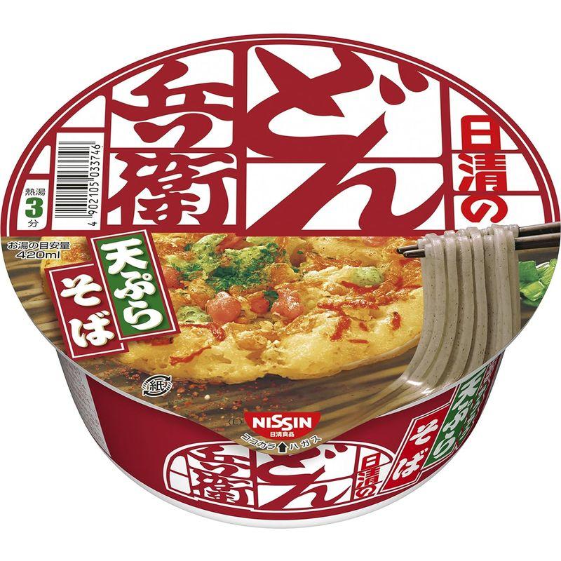 日清のどん兵衛 天ぷらそば東 2ケース（100g×24個）