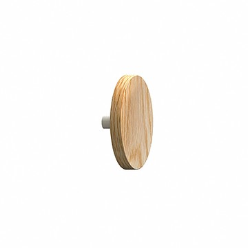 Design Bite｜鎖壁掛勾 橡木-大