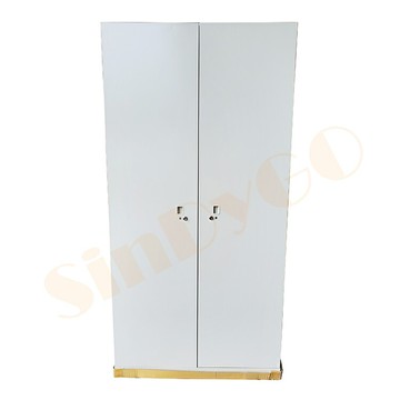 【鑫蘭家具】雙開門雙人鋼製公文櫃 H180公分 置物櫃 鐵櫃 收納櫃 可上鎖