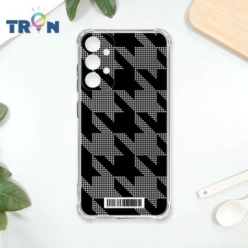 TRON 三星 A33 5G 幾何圓點千鳥紋 四角防摔載具殼 軟殼 手機殼