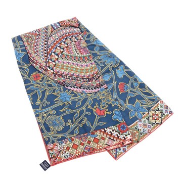 HERMES 愛馬仕 Le Jaguar et Le Colibri Carre 140 方巾 多色 喀什米爾 絲綢 【二手名牌BRAND OFF】