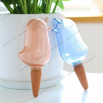 【滿299元出貨】自動澆水器 小鳥滴水器 澆花神器 出差/懶人專用盆栽植物自動澆水器