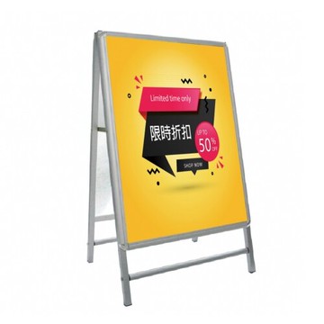 預購品 展示行銷系列 拍拍框 A1 可掀式鋁框海報A字架(單面) / 台 SPA-A1-1