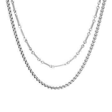 [鋼飾] 古巴邊界項鍊 / Cuban Boundary Necklace