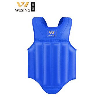 九日山護胸散打成人男女兒童專業拳擊護胸甲泰拳搏擊訓練護身護具