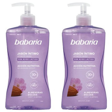 babaria 香草森林 甜杏仁嫩白改善乾燥私密沐浴露  300ml  2瓶