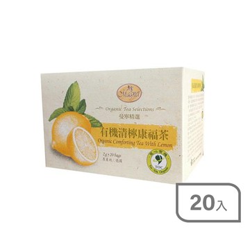 曼寧有機檸香康福茶(20入)
