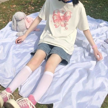 限時秒殺價💰夏季新款復古高腰寬鬆顯瘦闊腿百搭牛仔短褲女學生直筒五分中褲潮SL