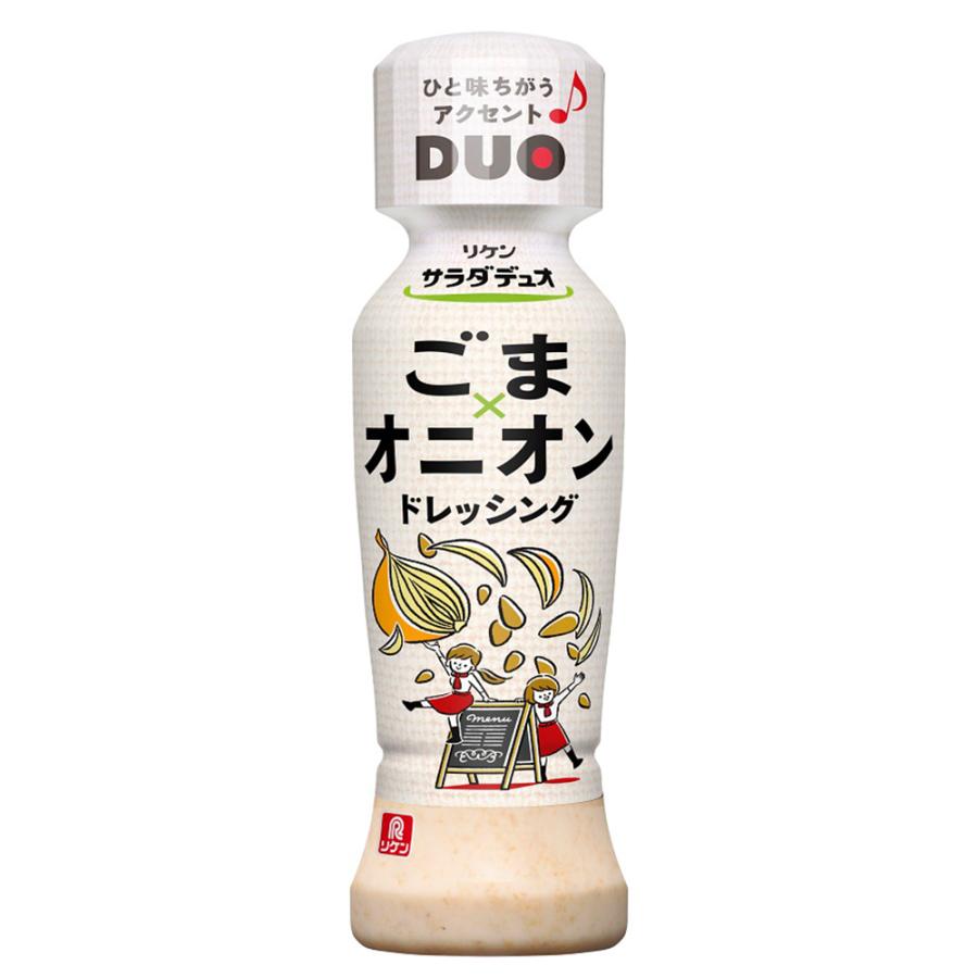 理研ビタミン サラダデュオ ごまオニオンドレッシング 190ml×24本