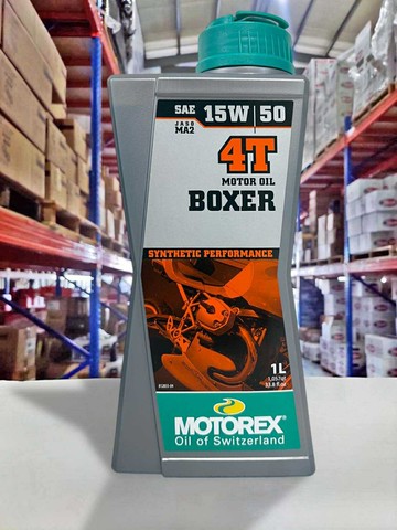 『油工廠』MOTOREX BOXER 4T 15W50 機車 水平對臥 BMW 合成 機油 1L MA2