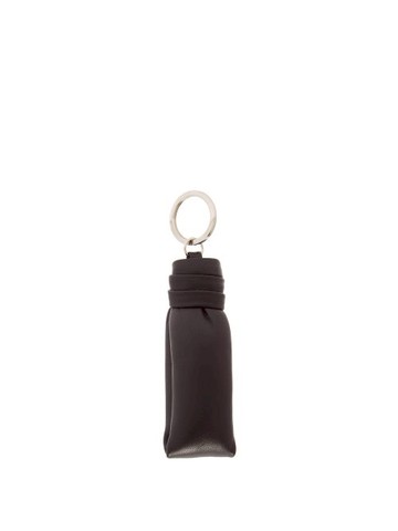 Lemaire - Wristlet-strap Leather Key Ring - Mens - Black