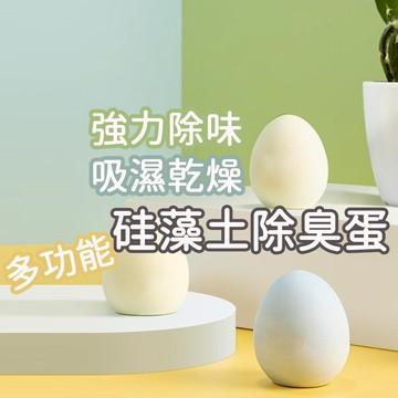 隔日到貨 硅藻土除臭蛋 除臭蛋 除味蛋 冰箱除味 硅藻土除臭 硅藻土防潮 冰箱除濕 硅藻土 保鮮 吸濕防潮 防臭 除臭