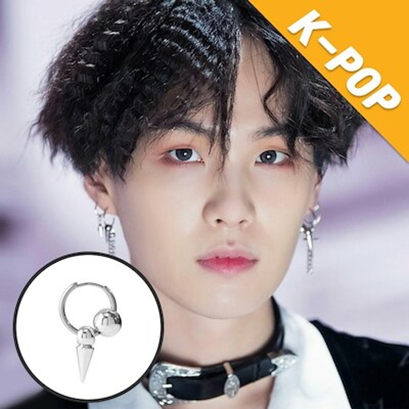 韓国系 ロングチェーンピアス＆イヤリング 防弾少年団 BTS - ピアス