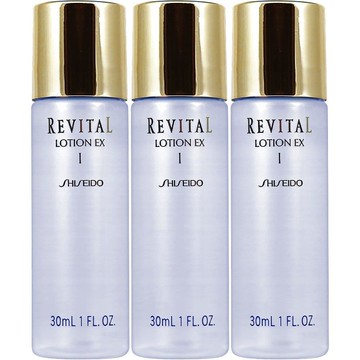 【SHISEIDO 資生堂】莉薇特麗 全效化妝水EX(I)(30ml)*3(公司貨)