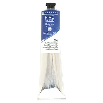 SENNELIER 申內利爾 Rive里夫專家級油畫顏料 一般色 法國群青藍 N130312.314  40ml  1色