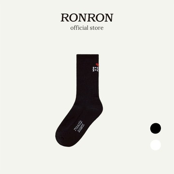 [RONRON] Logo Golgi Socks / 2色任選 韓國官方直送