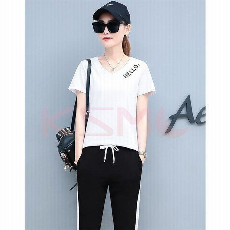 ジャージ レディース 上下 セット おしゃれ セットアップ 夏 40代