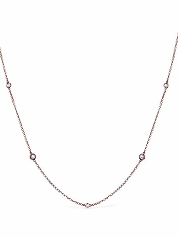 Pragnell - 18kt rose gold Sundance diamond necklace - women - Diamond/18kt Rose Gold - One Size - Pink