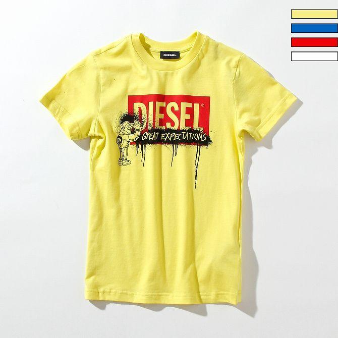 DIESEL ディーゼル プリント半袖Tシャツ カットソー ブランド 子供服 ...