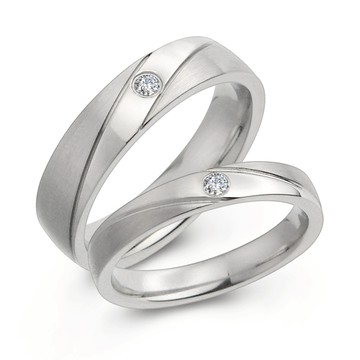 AchiCat．情侶對戒．風華絕代．單鑽．客製化刻字．單個．情人節禮物．A093