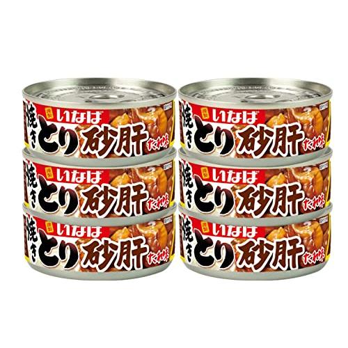 いなば食品 焼きとり 砂肝 たれ味 65g×6個