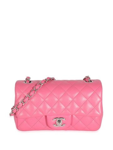 CHANEL Pre-Owned - Classic Flap shoulder bag - women - Lambskin - One Size - Pink