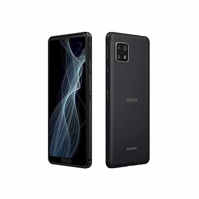 Sharp Simフリースマホ Aquos Sense4 ブラック 通販 Lineポイント最大get Lineショッピング