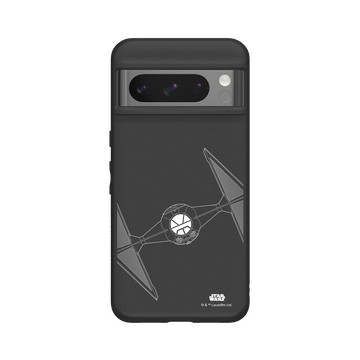 Pixel 8 Pro SolidSuit 黑 - 迪士尼-星際大戰 Star Wars - 鈦戰機-線條白