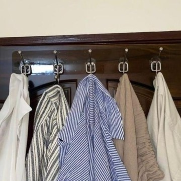 BEARGOOD 熊好貼 無痕掛勾 十連勾掛衣架  台灣製造  SGS認證  304不鏽鋼  多功能使用  不鏽鋼  1個