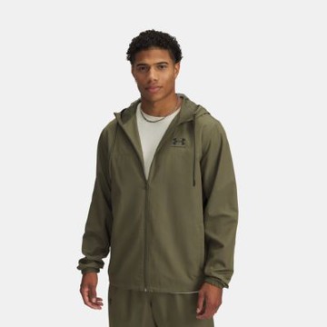 【UNDER ARMOUR】UA 男 Rival Wvn 防風外套_1390149-390