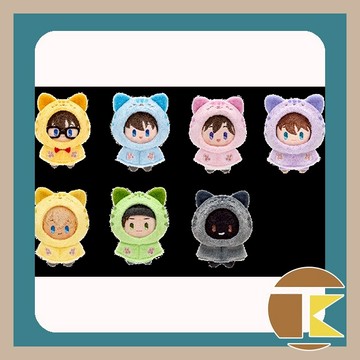 【114.4月預購】名偵探柯南 動物變裝毛絨公仔盲盒 一中盒6入｜愛蛋客