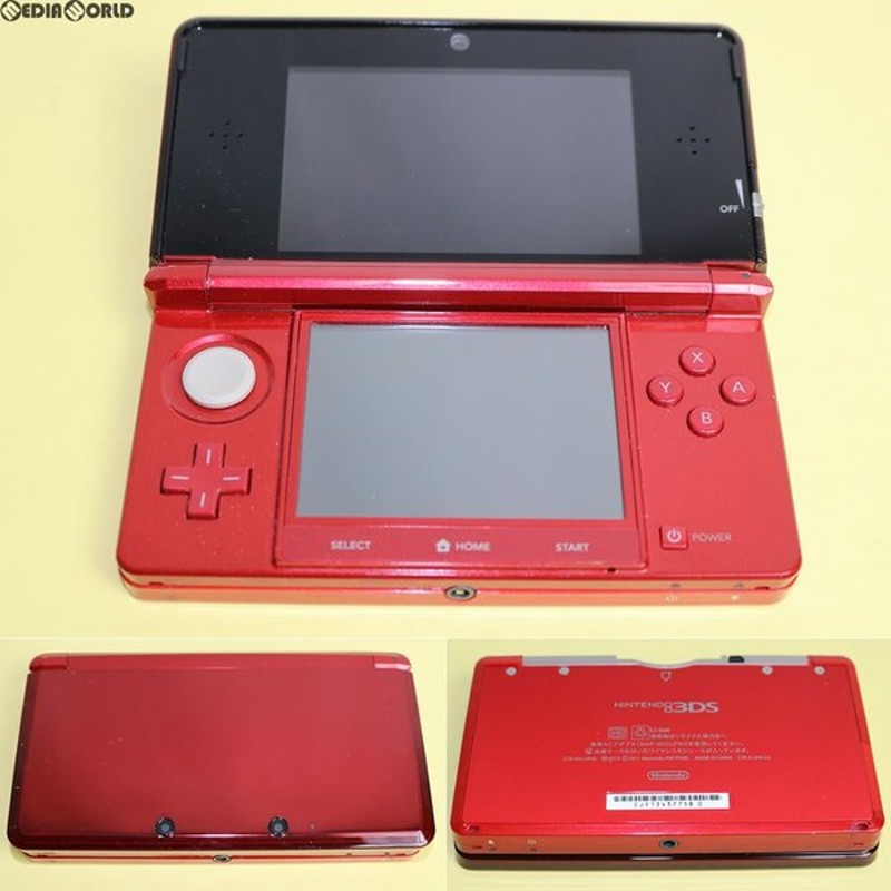 中古即納 訳あり 本体 3ds ニンテンドー3ds フレアレッド Ctr S Raaa 通販 Lineポイント最大0 5 Get Lineショッピング