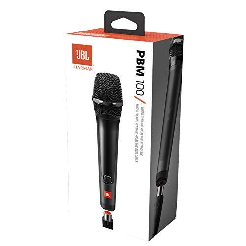 JBL PMB100: 有線ダイナミックボーカルマイク ケーブル付き ブラック JBLPBM100BLKAM