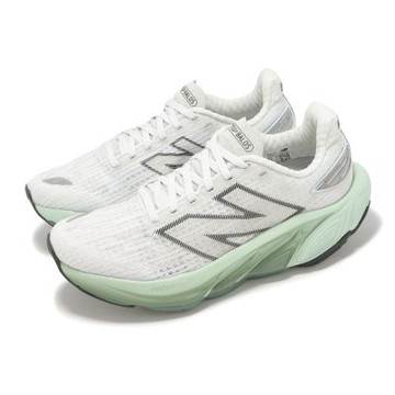 New Balance NB 慢跑鞋 Fresh Foam X Balos V1 D 寬楦 女鞋 白 綠 緩震 運動鞋 WBALCB1-D
