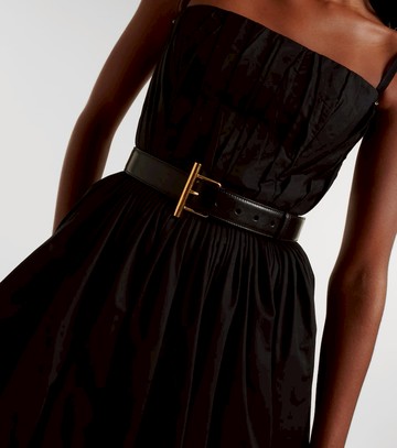 McQueen T-Bar Hip leather belt