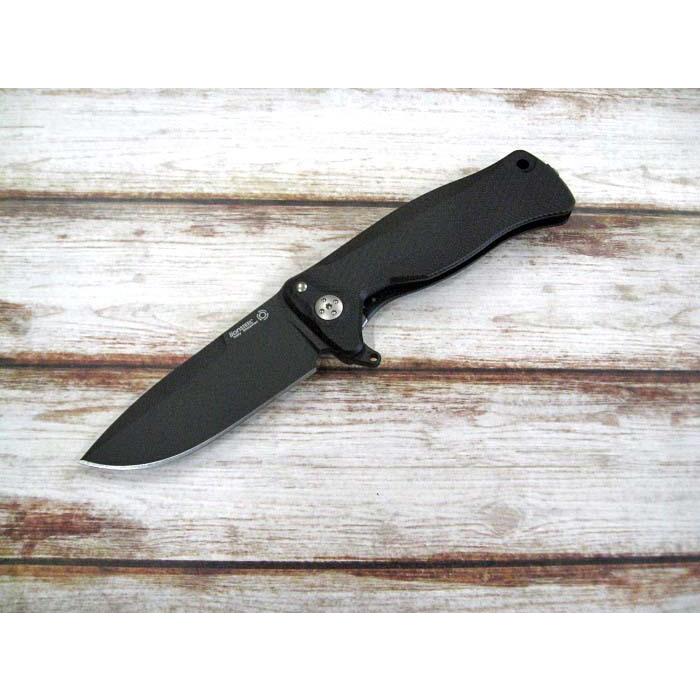 ライオンスチール SR11A-BB  EDC 折り畳みナイフ ブラックスレイプナー鋼 ブラックアルミニウム ハンドル,lionSTEEL knife