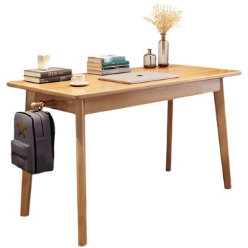 【HappyLife】北歐簡約實木書桌 100公分 Y10761胡桃