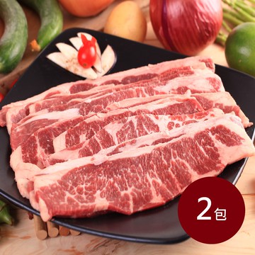 【料里長】美國安格斯CHOICE翼板牛肉片2包組(500g/包)