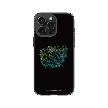 iPhone 15 Pro Max Clear 酷墨灰 - 瑞克和莫蒂 Rick and Morty - Wubba Lubba Dub-Dub